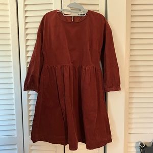 Madewell corduroy mini dress size S